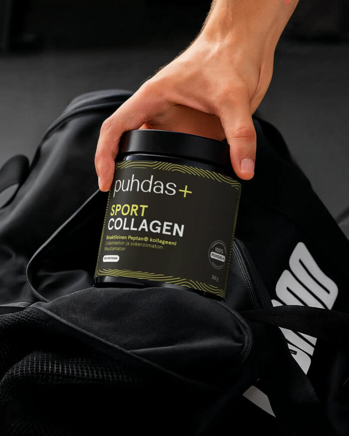 Puhdas+ Sport hüdrolüüsitud kollageeni pulber 260g