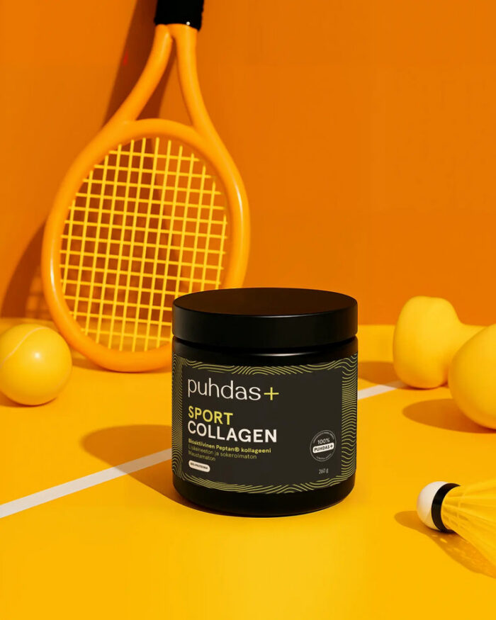 Puhdas+ Sport hüdrolüüsitud kollageeni pulber 260g