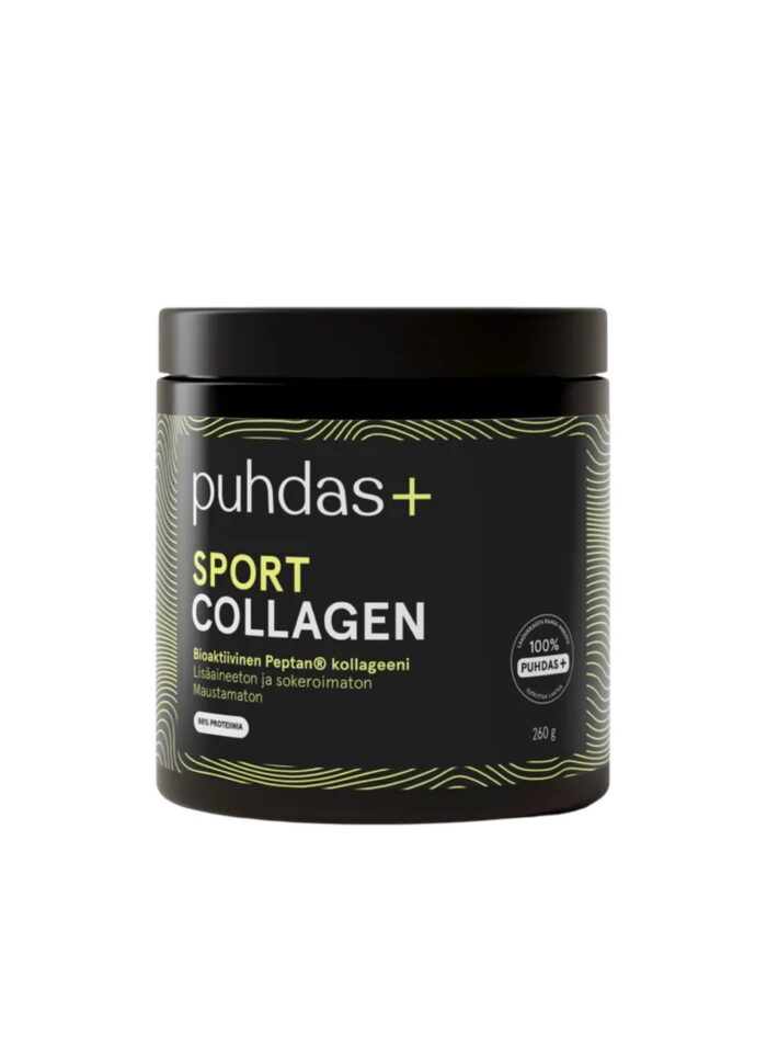 Puhdas+ Sport hüdrolüüsitud kollageeni pulber 260g