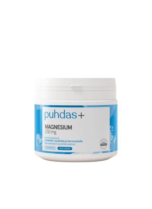 Magneesiumi pulber 250 mg 200g