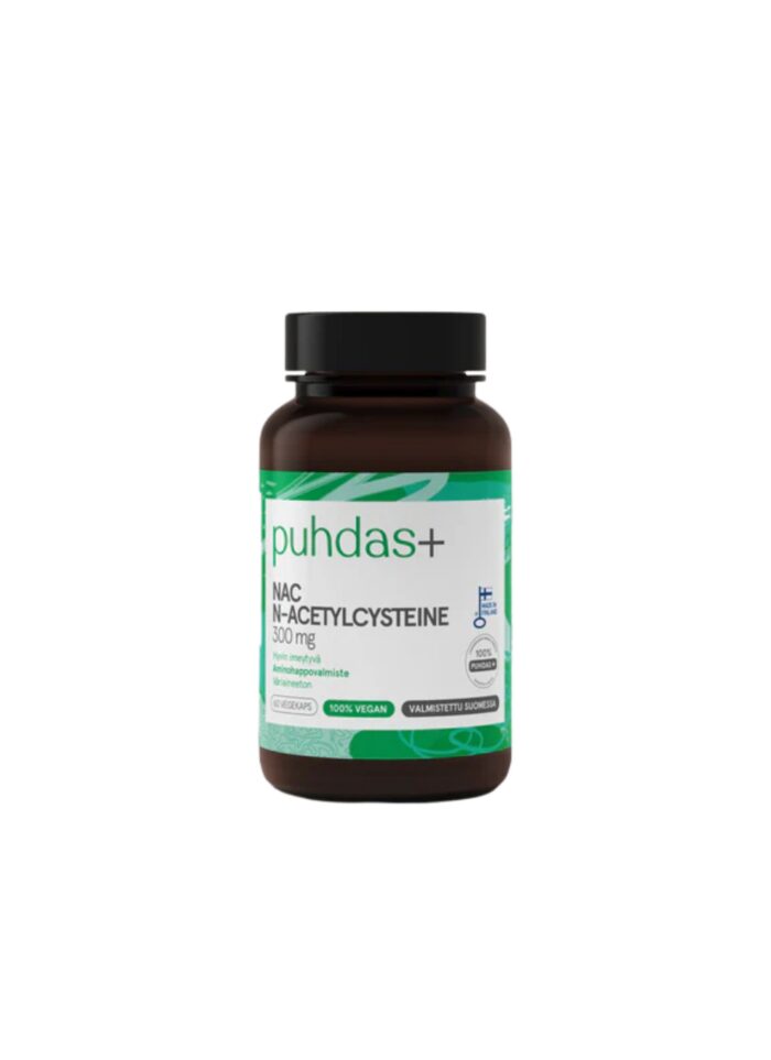 NAC 300 mg 60 kapslit PuhdasPlus