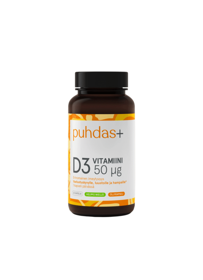 Puhdas+ D3 vitamiin 50 µg
