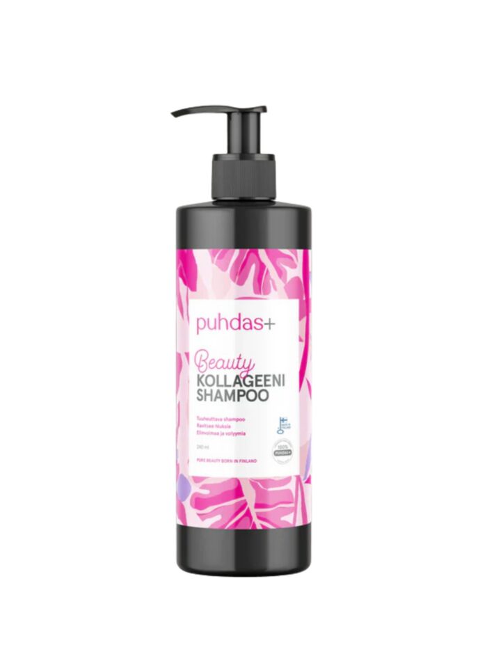 Kollageeni & Biotiini šampoon 200 ml PuhdasPlus