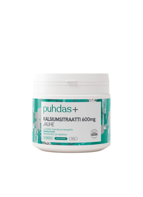 Kaltsiumtsitraadi pulber 600mg 240g