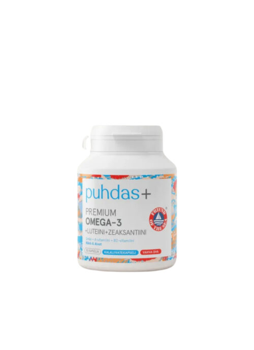 Premium Omega-3 koos Luteiini ja Zeaksantiiniga