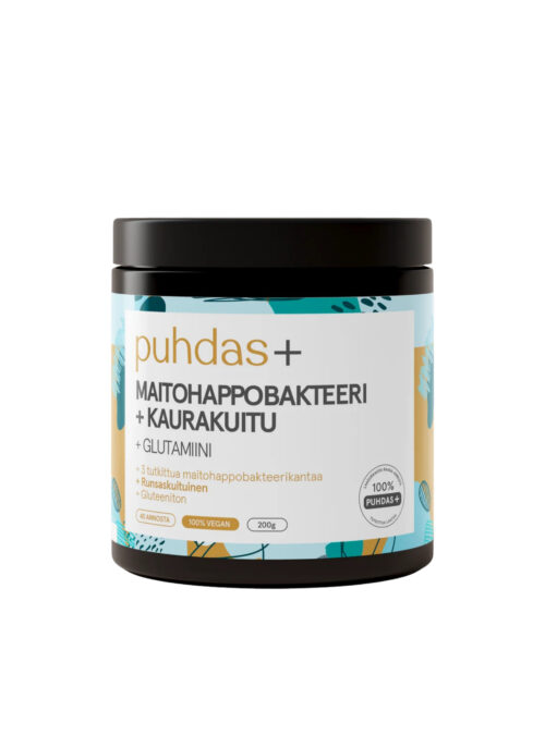 Probiootikumid, kaerakiud, oliivipolüfenoolid ja glutamiin 200g