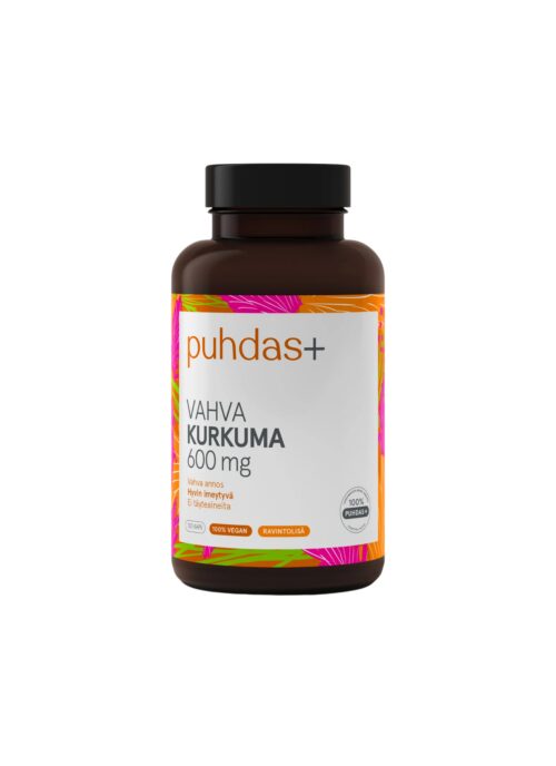 Kurkumiekstrakt + Bioperine® 120 kapslit
