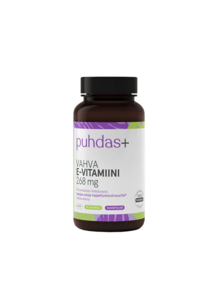 Puhdas+ Tugev E vitamiin 268 mg