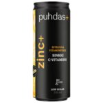 Puhdas+ Vitamiinivesi tsingi ja C vitamiiniga, sidrun 330 ml