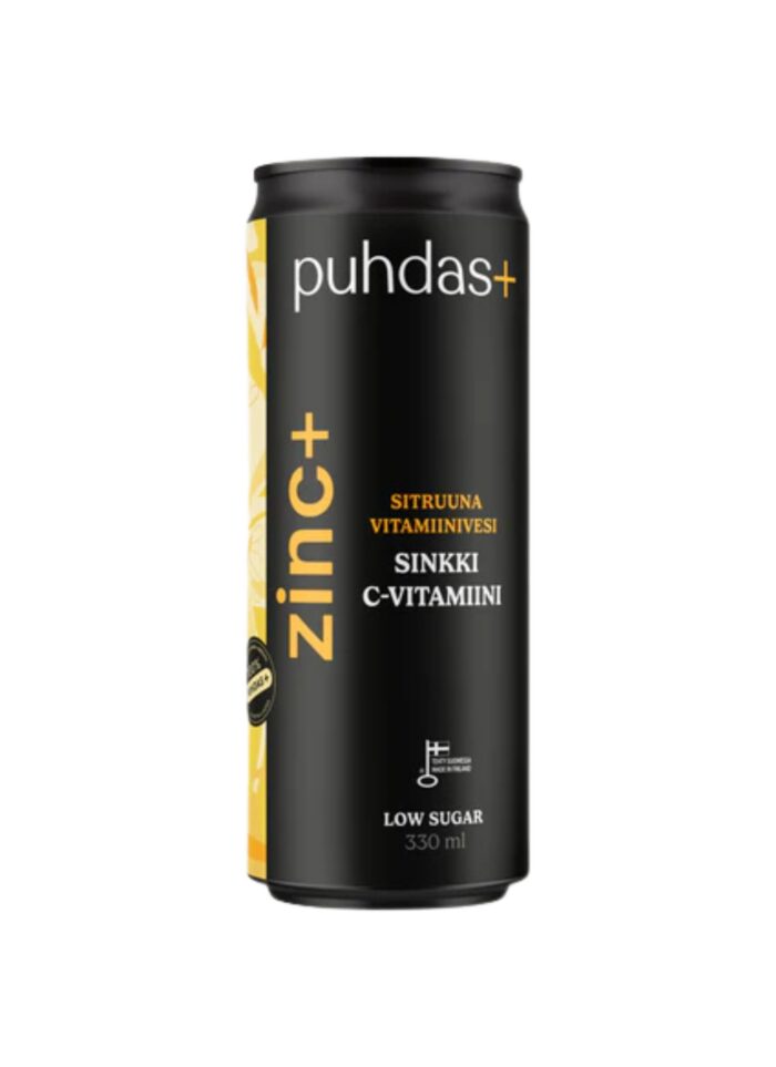 Vitamininis vanduo su cinku ir vitaminu C, citrina 330 ml